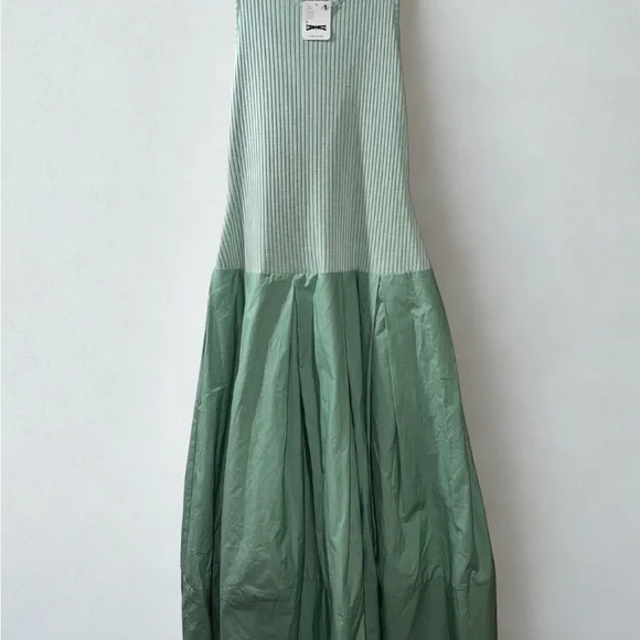 Free People Mint Green Midi Dress